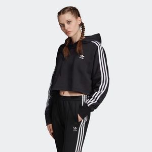 Adidas crop hoodie